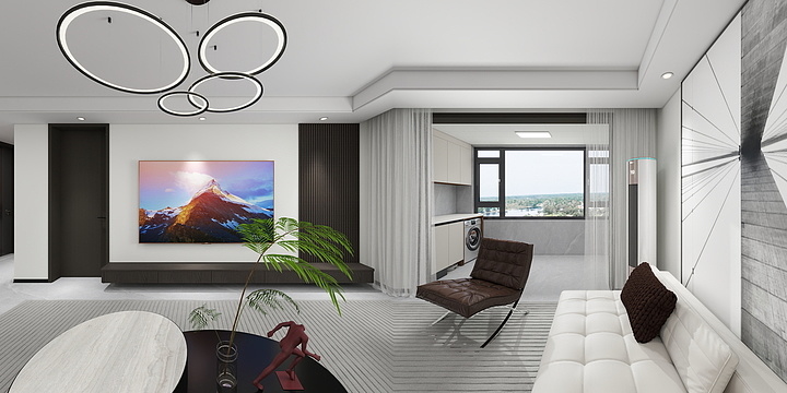 王双荣-山海云筑5-2-502现代简约-装修设计方案