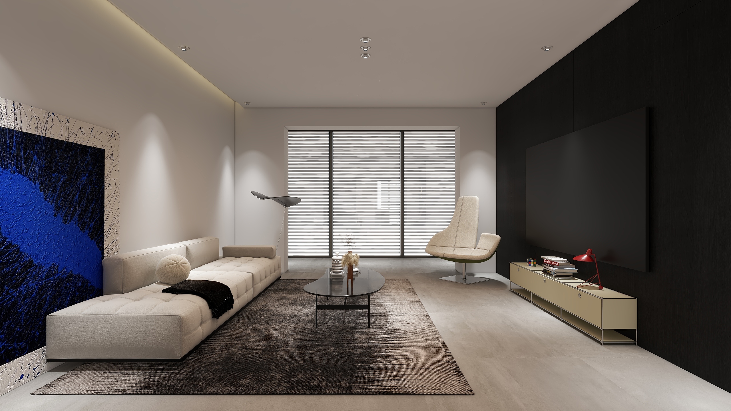 物里-179㎡2室-装修设计方案