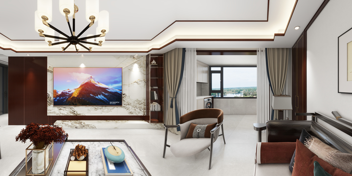 王双荣-山海云筑5-2-502新中式-装修设计方案