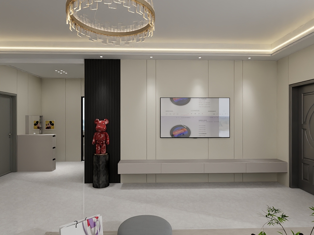 李1823313飞4387-张各庄 模型收藏库-装修设计方案