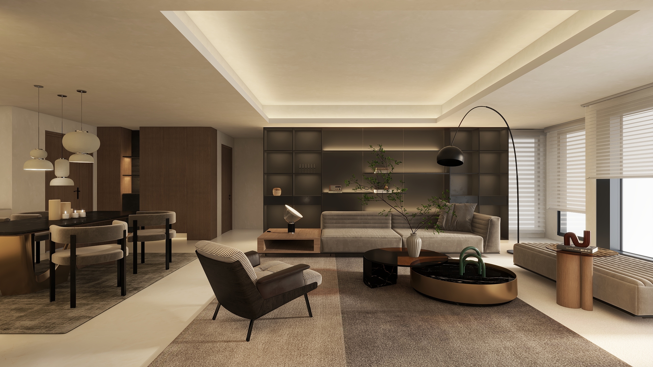 Ryan-Yan-卓越云门锦秀207㎡-装修设计方案