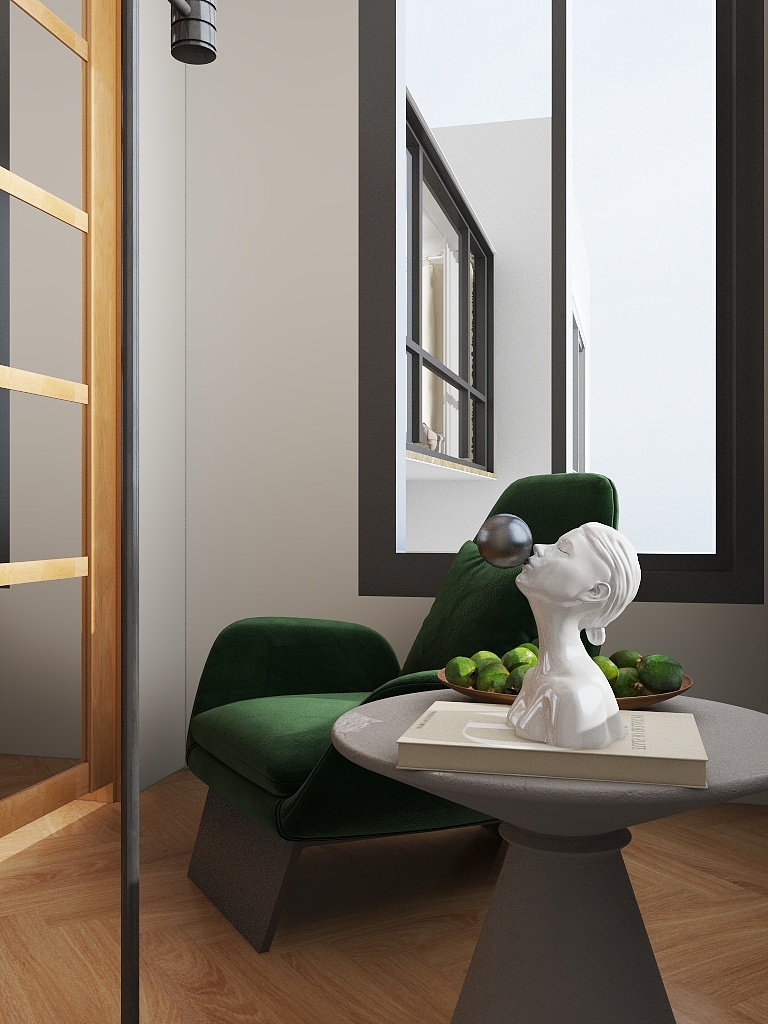 三沐乙-海德公园北欧81㎡3室-装修设计方案