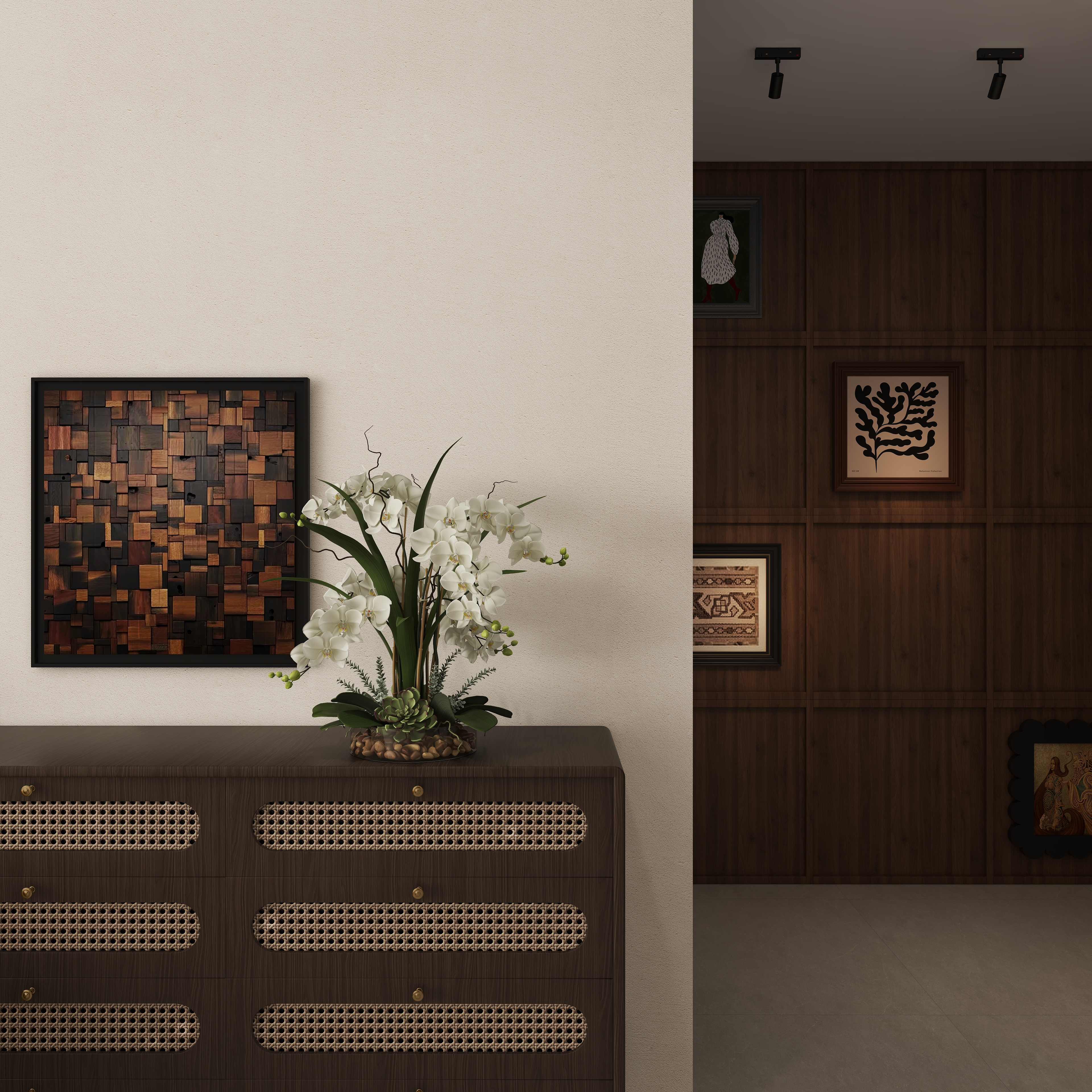 潍坊好莱客ZDH-阳光假日37-1-402（中古风）-装修设计方案