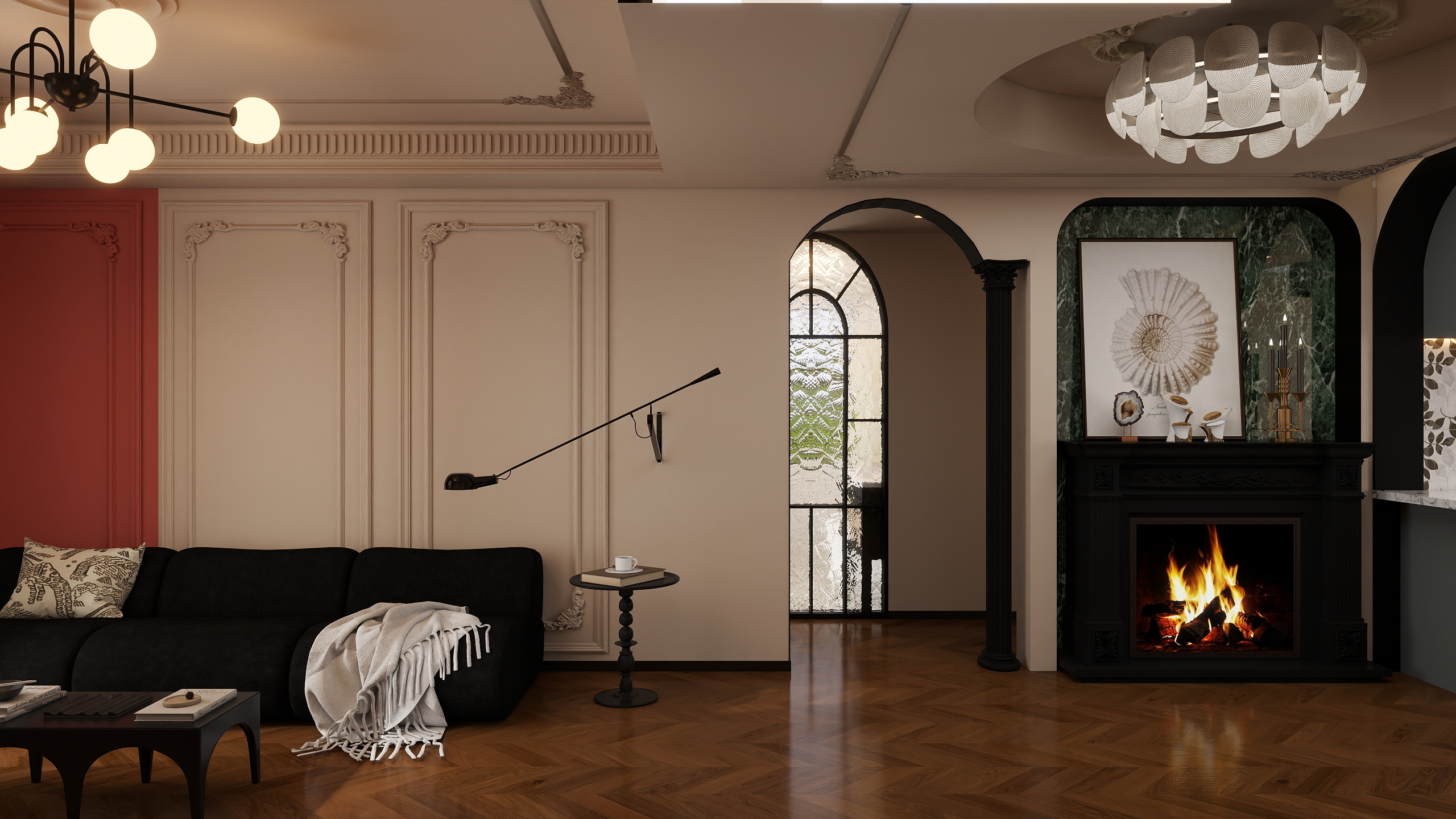 上海瓴溯空间设计-116平法式复古-装修设计方案