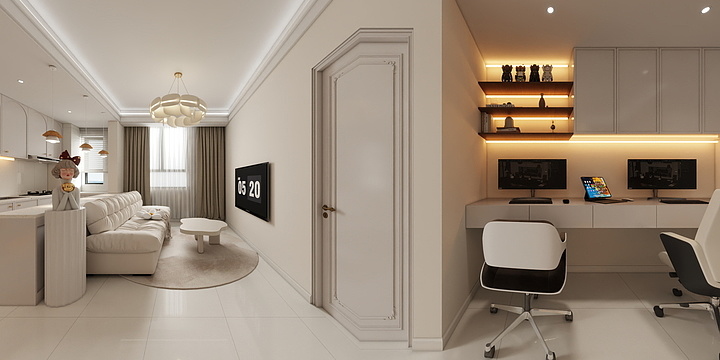 阿平e-钜城上景1期7.1-装修设计方案