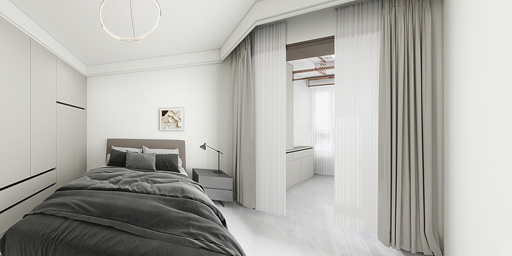 品卓设计Kexm-汾河明珠6号1-1001室-方案四—定版-装修设计方案