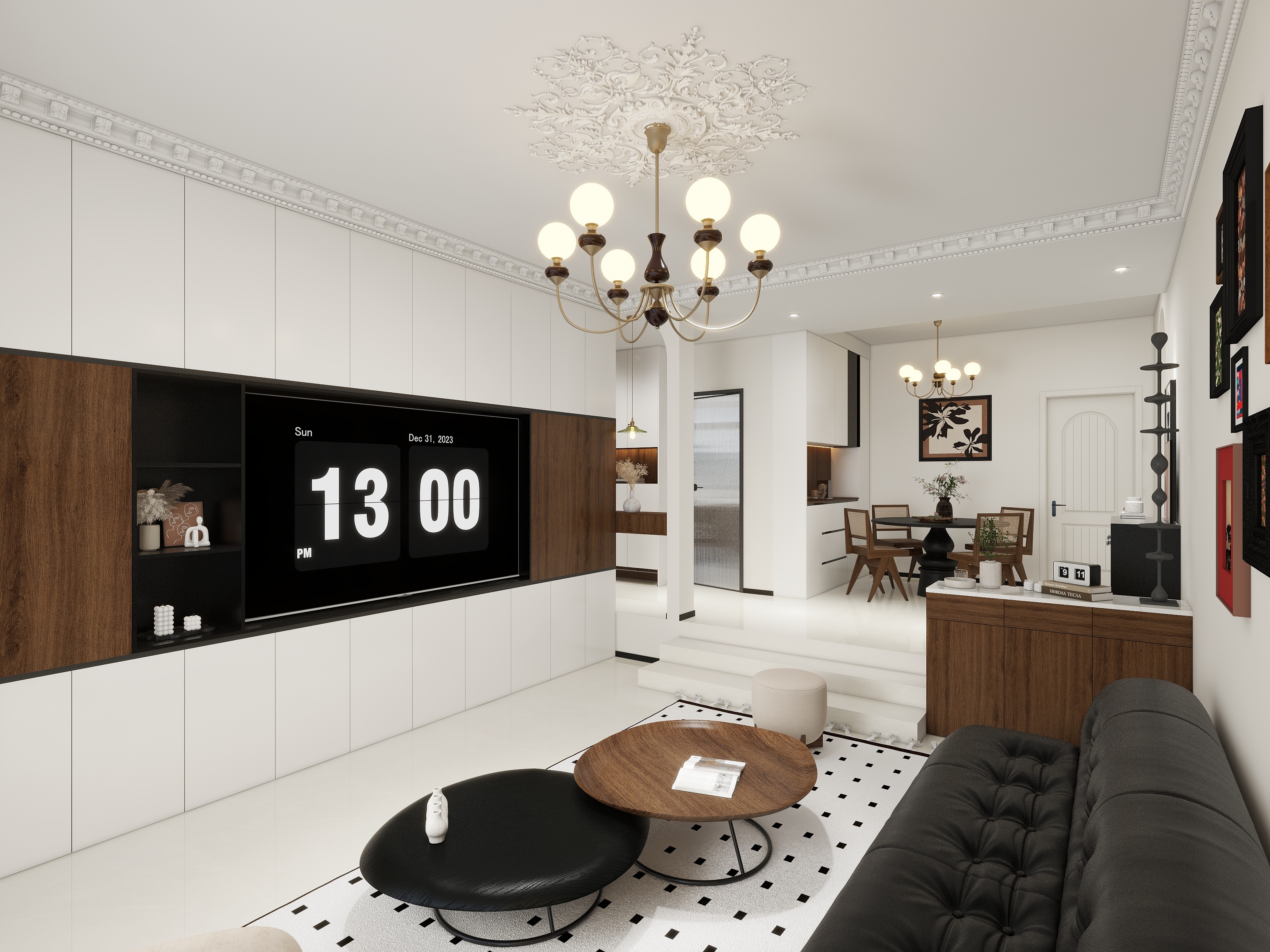 潘存金-小城故事-中古风--装修设计方案