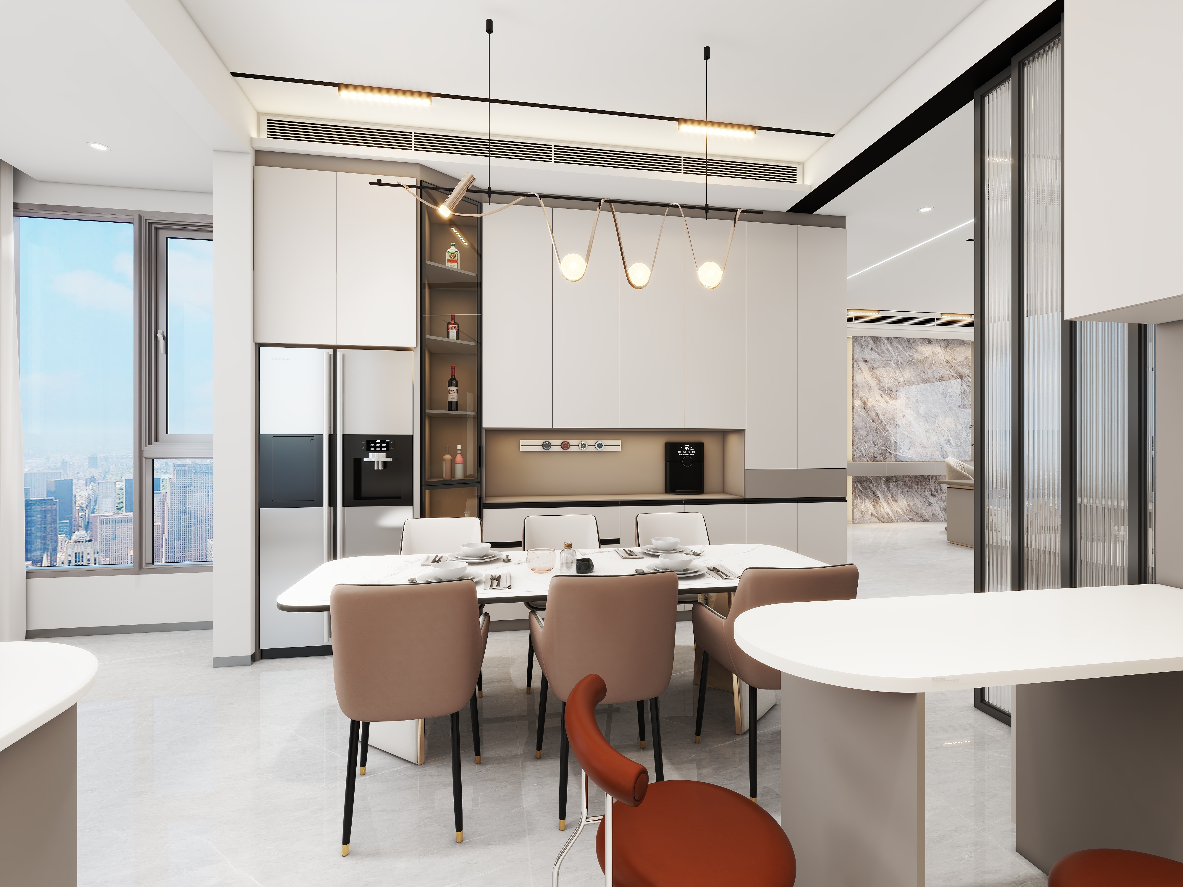 车春鹏-吱音设计工作室-北海原著装修效果图