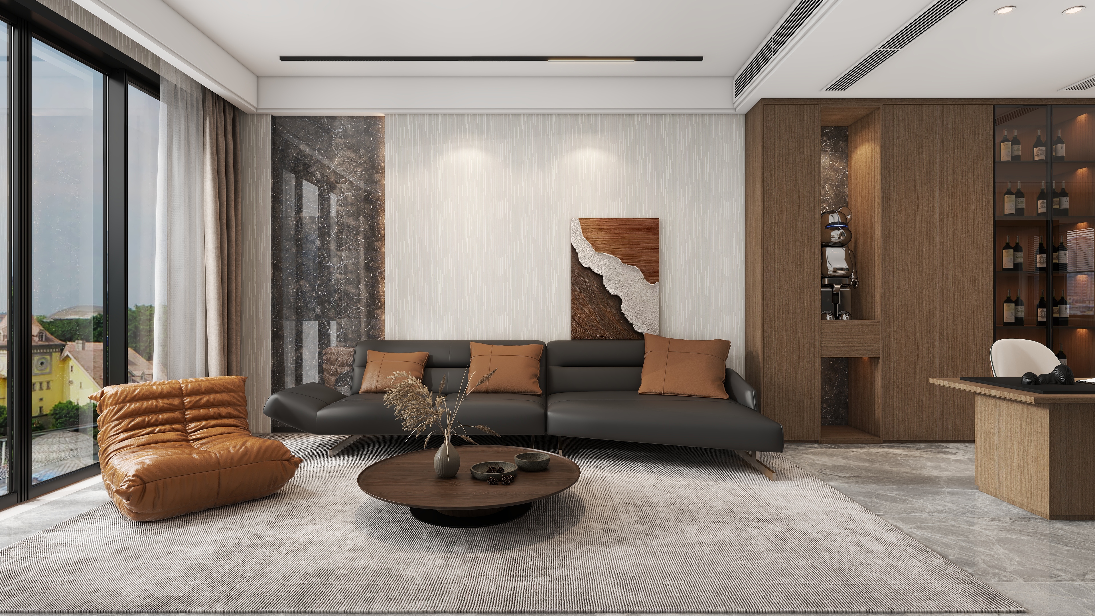 全屋定制设计321-意式简约别墅-装修设计方案