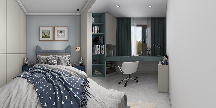 枫林-大鹏-枫林设计-悦湖湾6#105室设计定案-装修设计方案