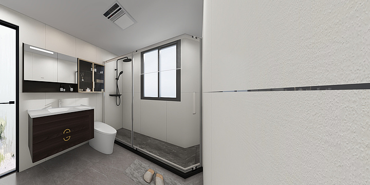 赣州华唯法恩莎-龙南别墅卫生间-龙南法恩莎-装修设计方案