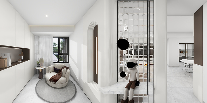 设计师玄机-润合名居效果图.dwg-副本-装修设计方案