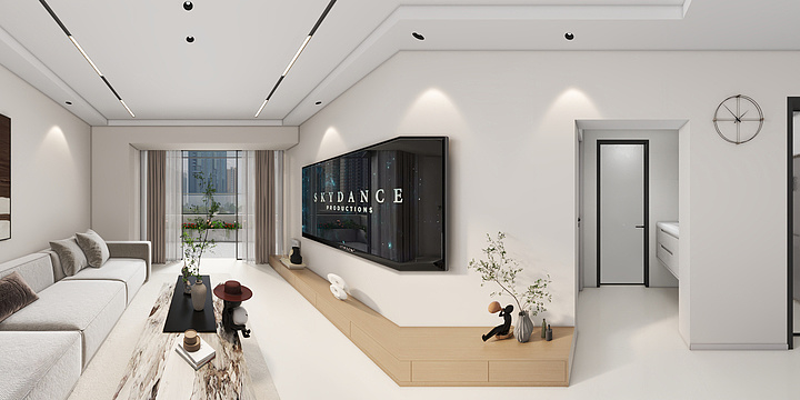 dtzlsj-北川卓信公寓 图纸-装修设计方案