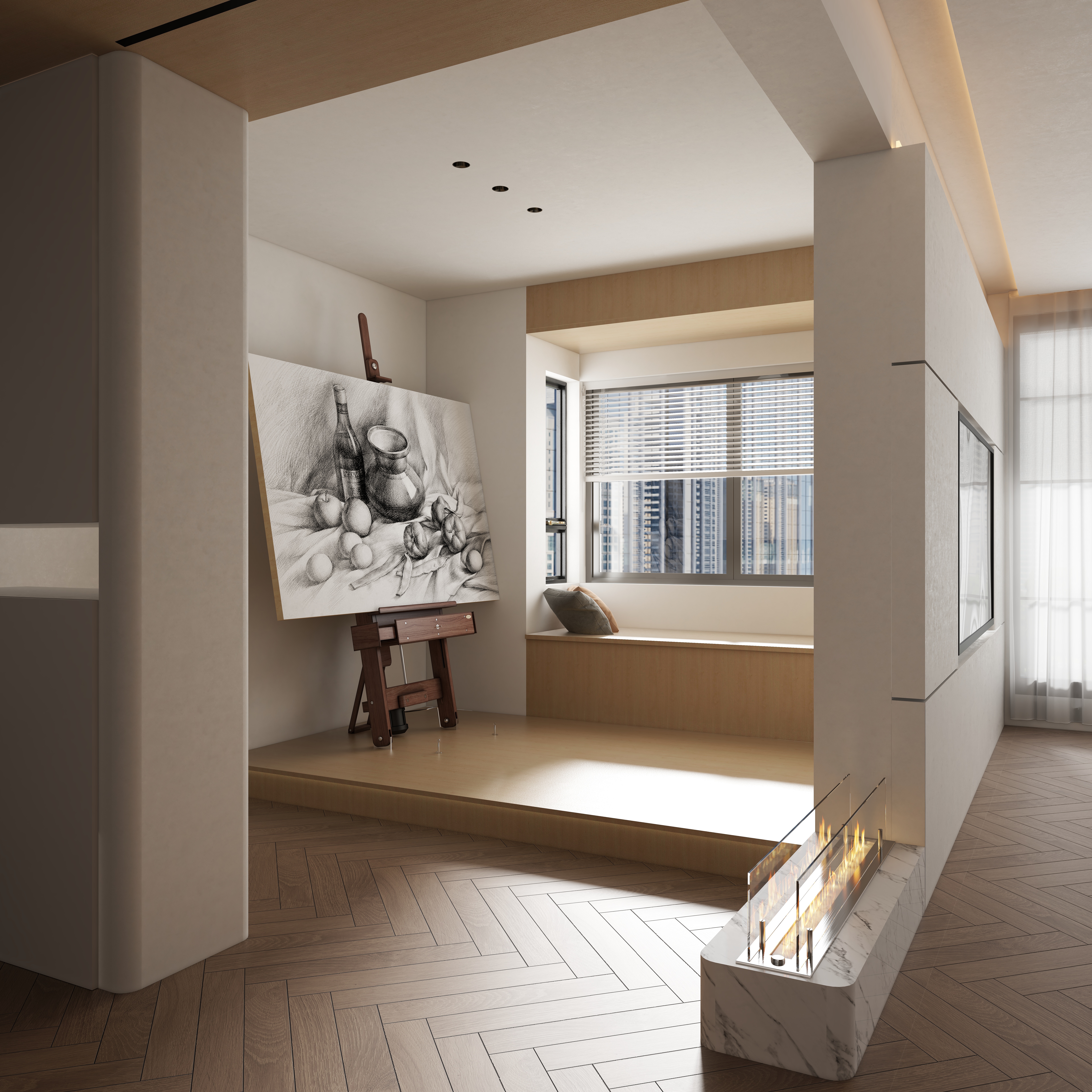 多情的流川枫-原木风-装修设计方案