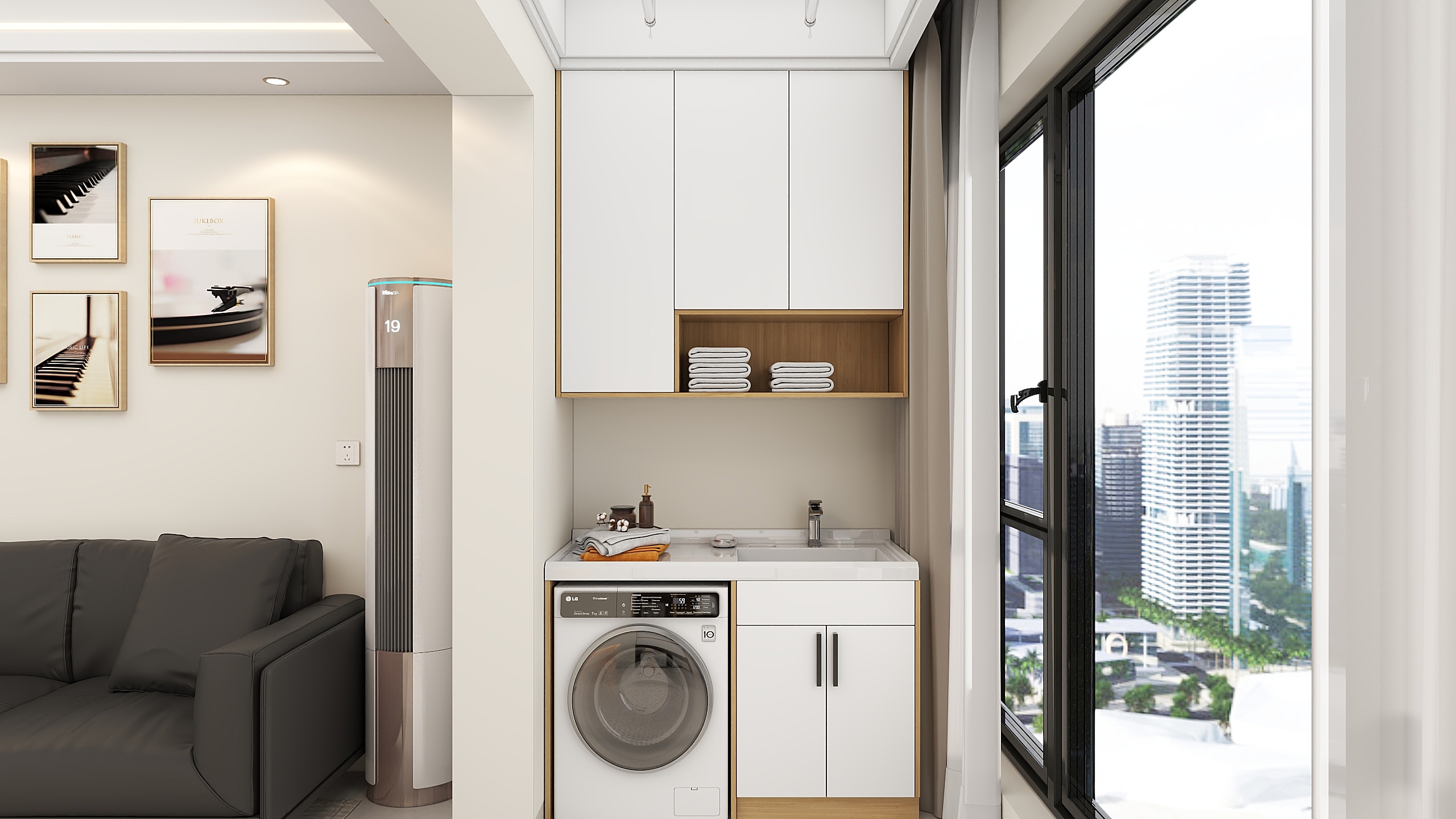 装修设计师操泉-阳光城文澜府106㎡3室-装修设计方案