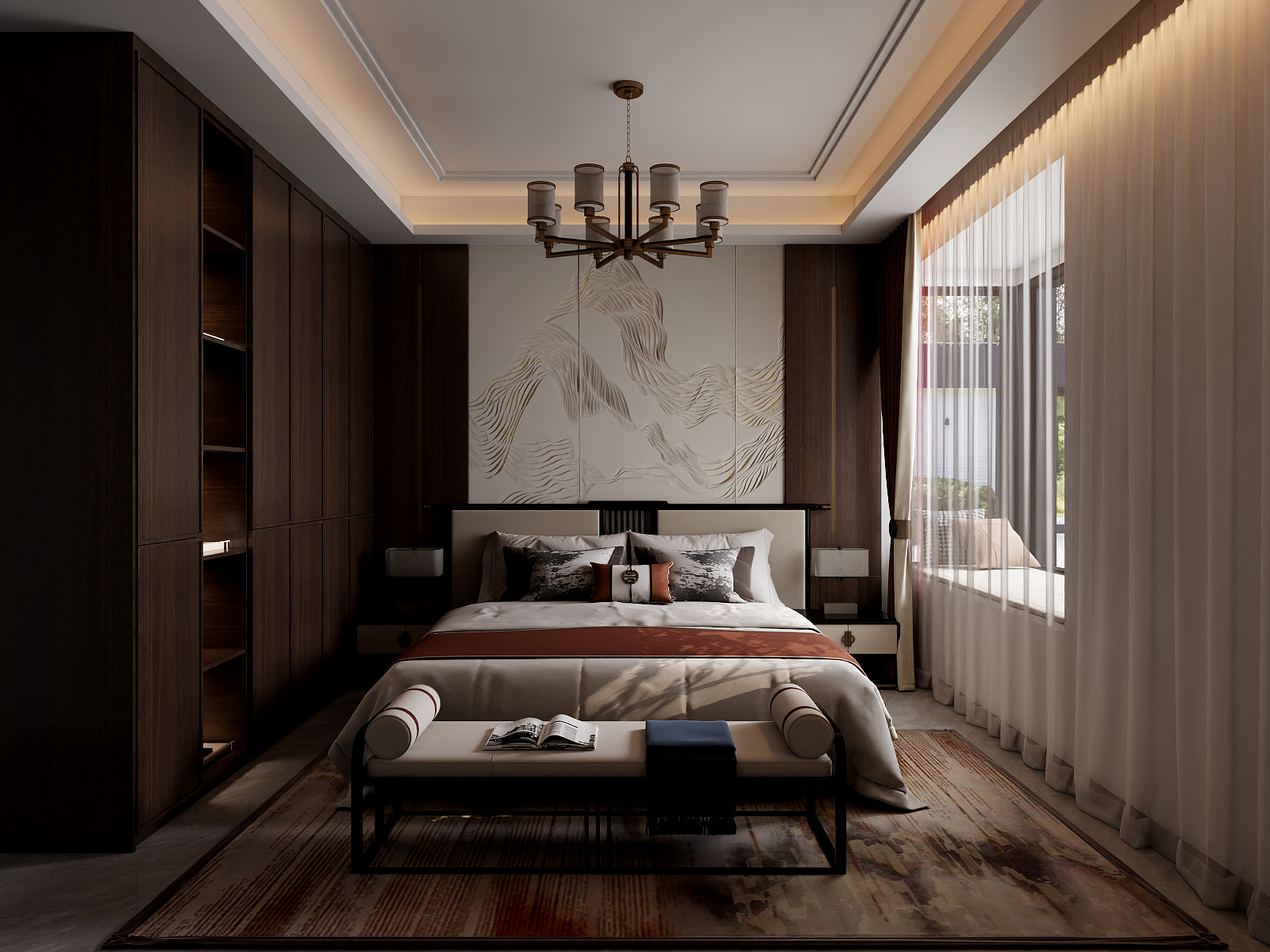 玖壹设计-阿超-新中式-装修设计方案