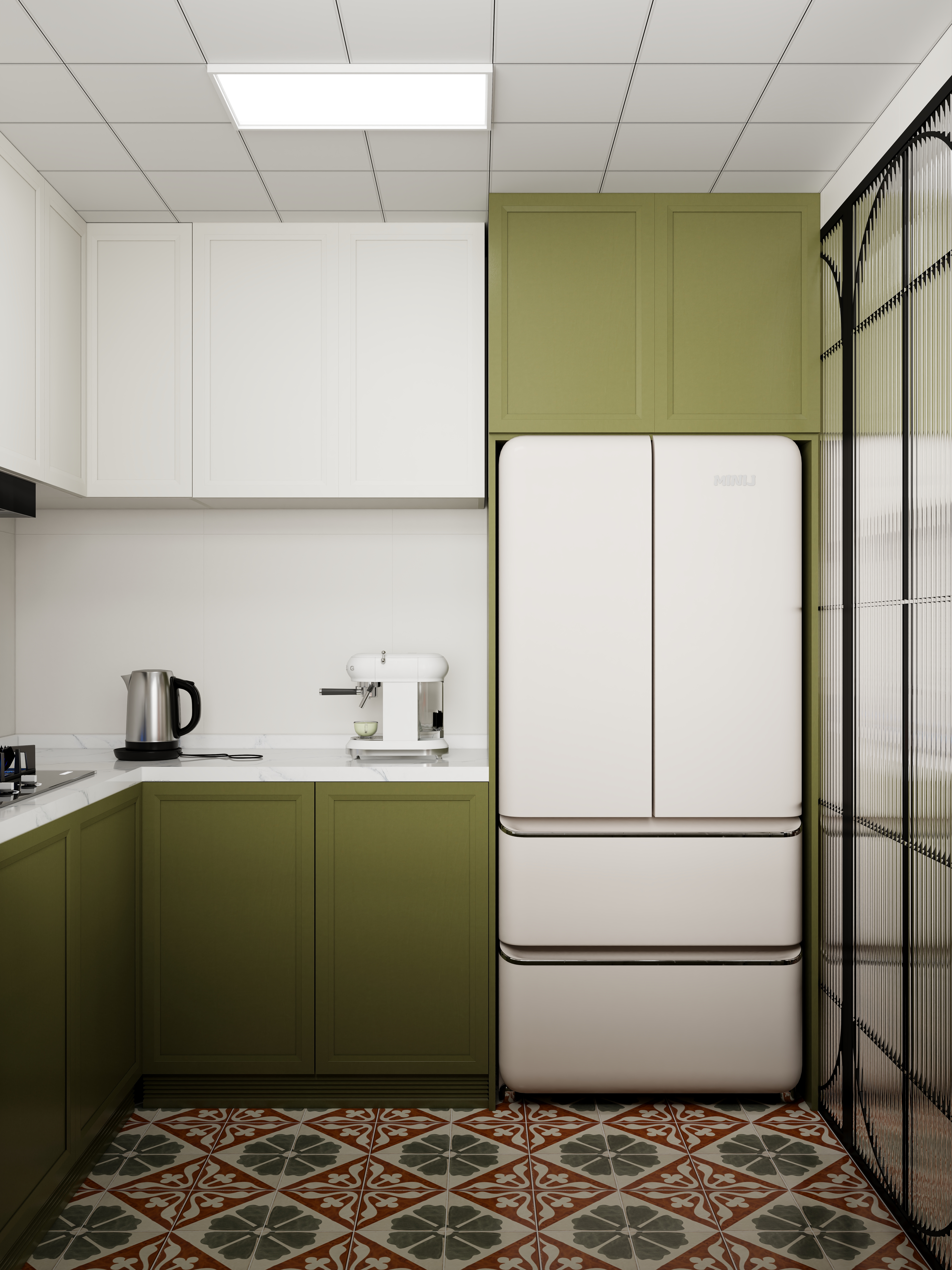 有点设计事务所-揽湖阁100㎡装修效果图