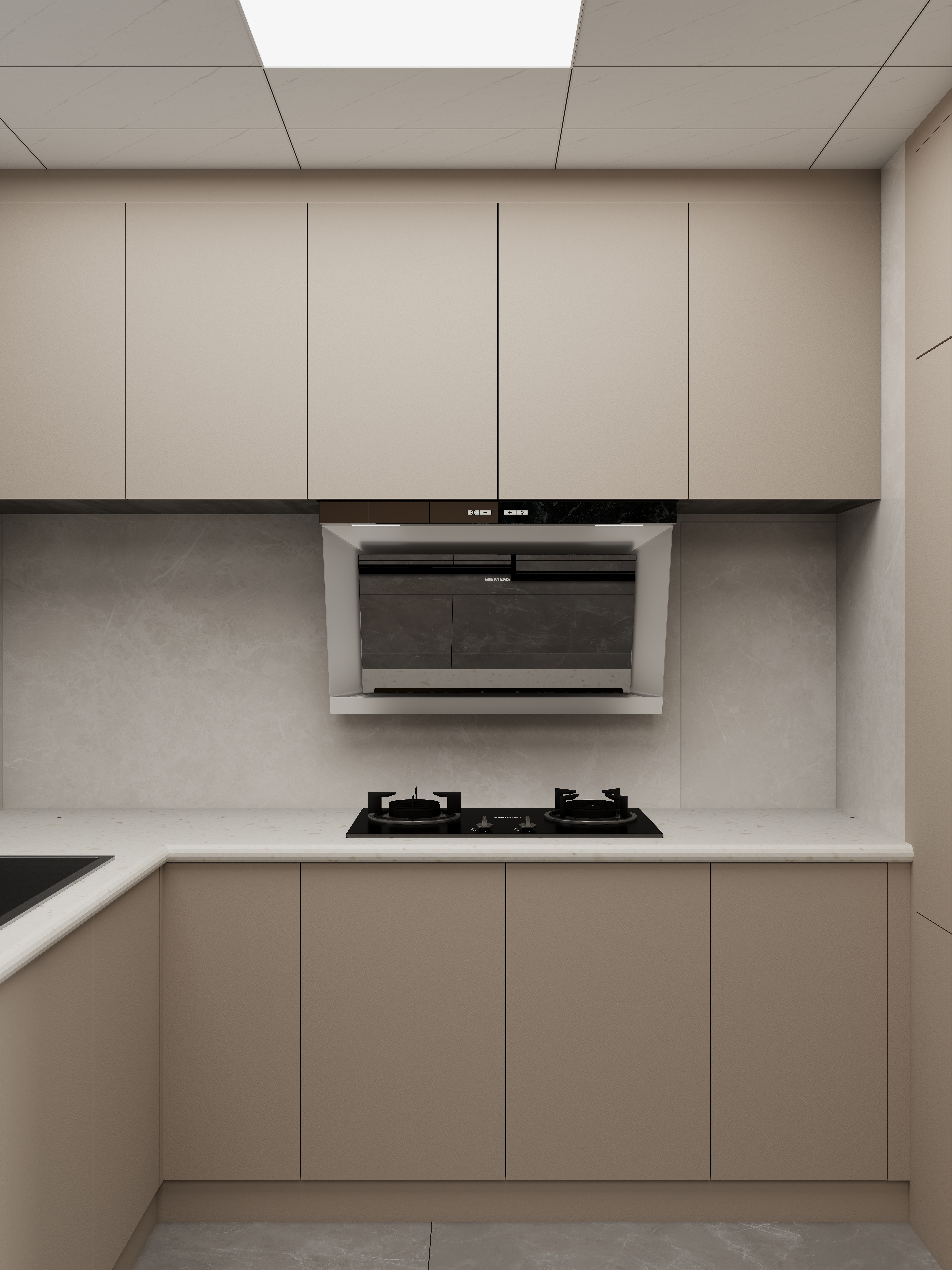 壹诺设计工作室-127㎡3室-现代简约装修效果图