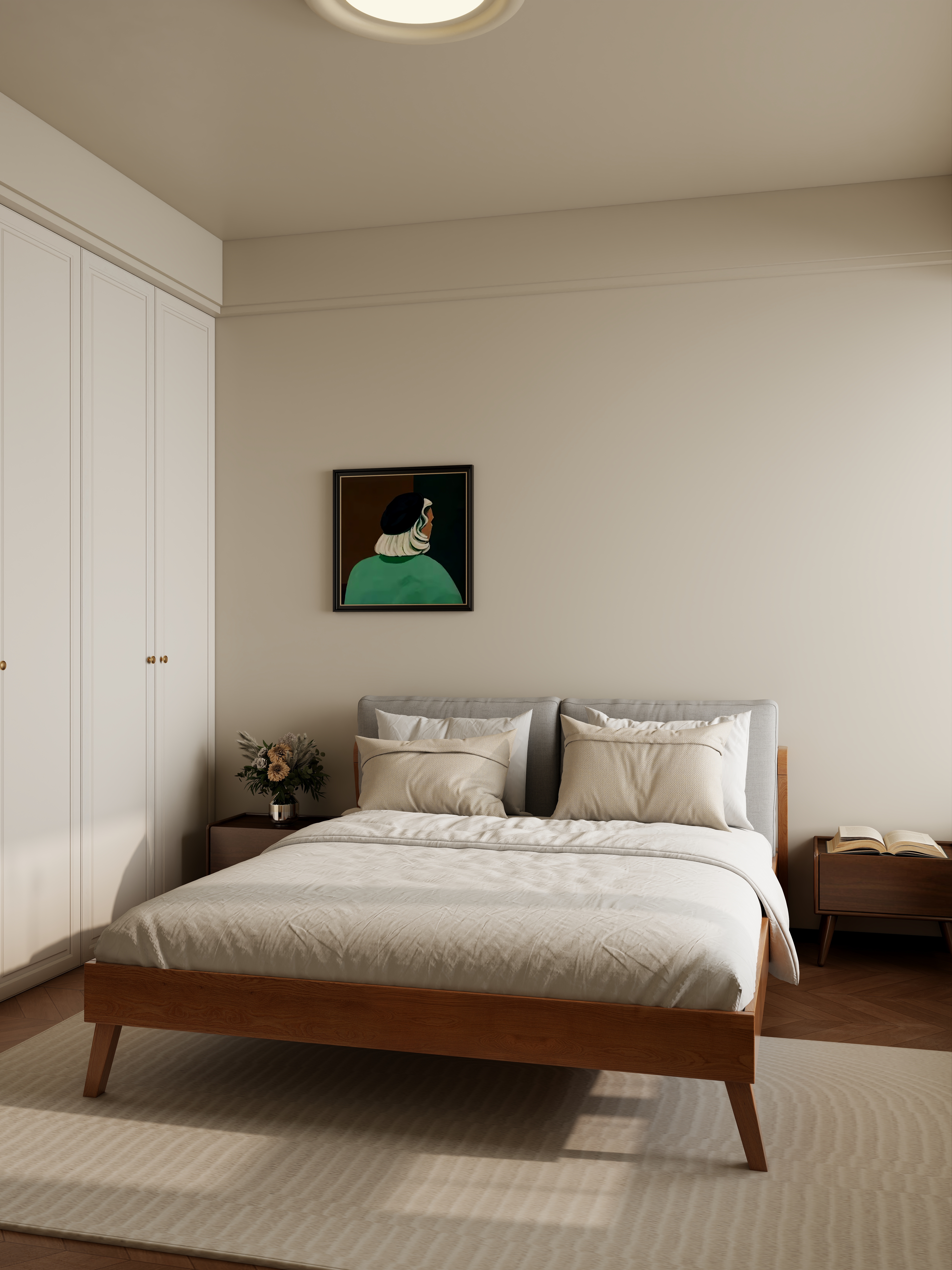 有点设计事务所-上林湾133㎡装修效果图