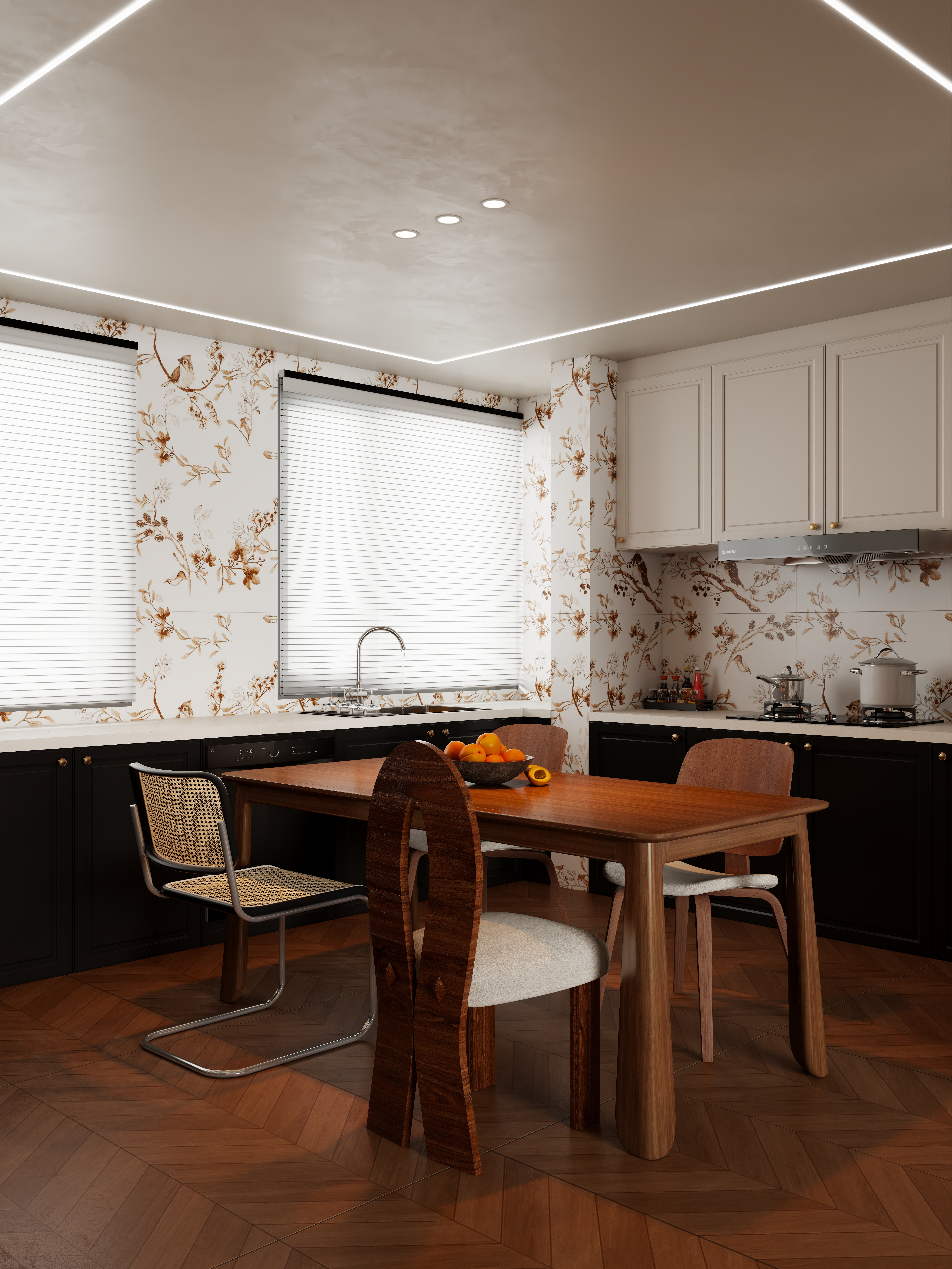 有点设计事务所-上林湾133㎡装修效果图