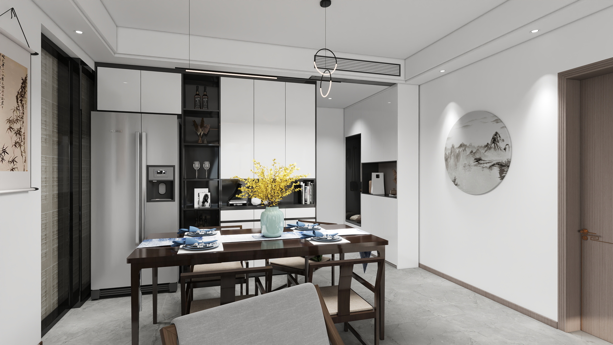 DINGFANDESIGN-湖景家园222-装修设计方案