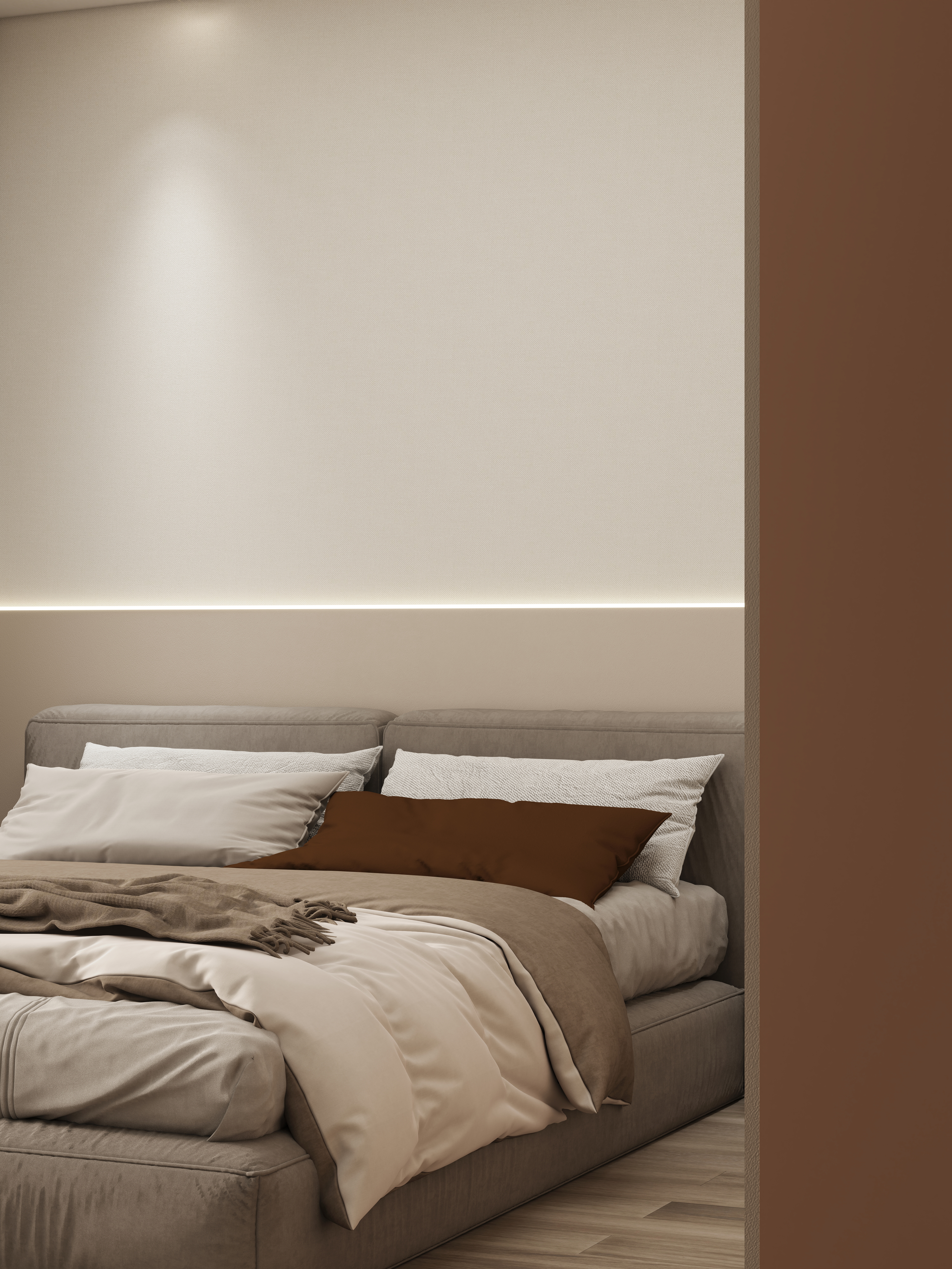 壹诺设计工作室-185㎡4室-新中式装修效果图