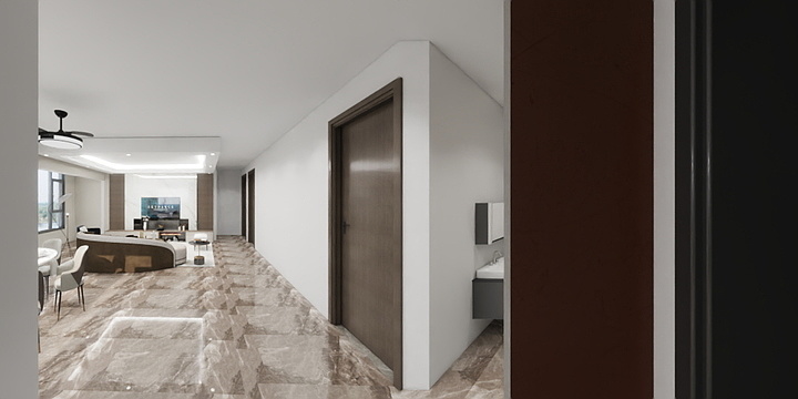 设计师赖先生-王总清华上郡8-501室-装修设计方案