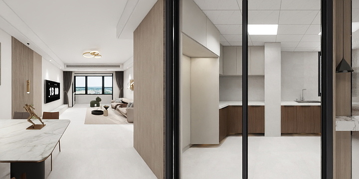 王大锤装修设计-东流120平东边户-装修设计方案