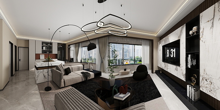 Design路宽-保利和光尘樾-装修设计方案