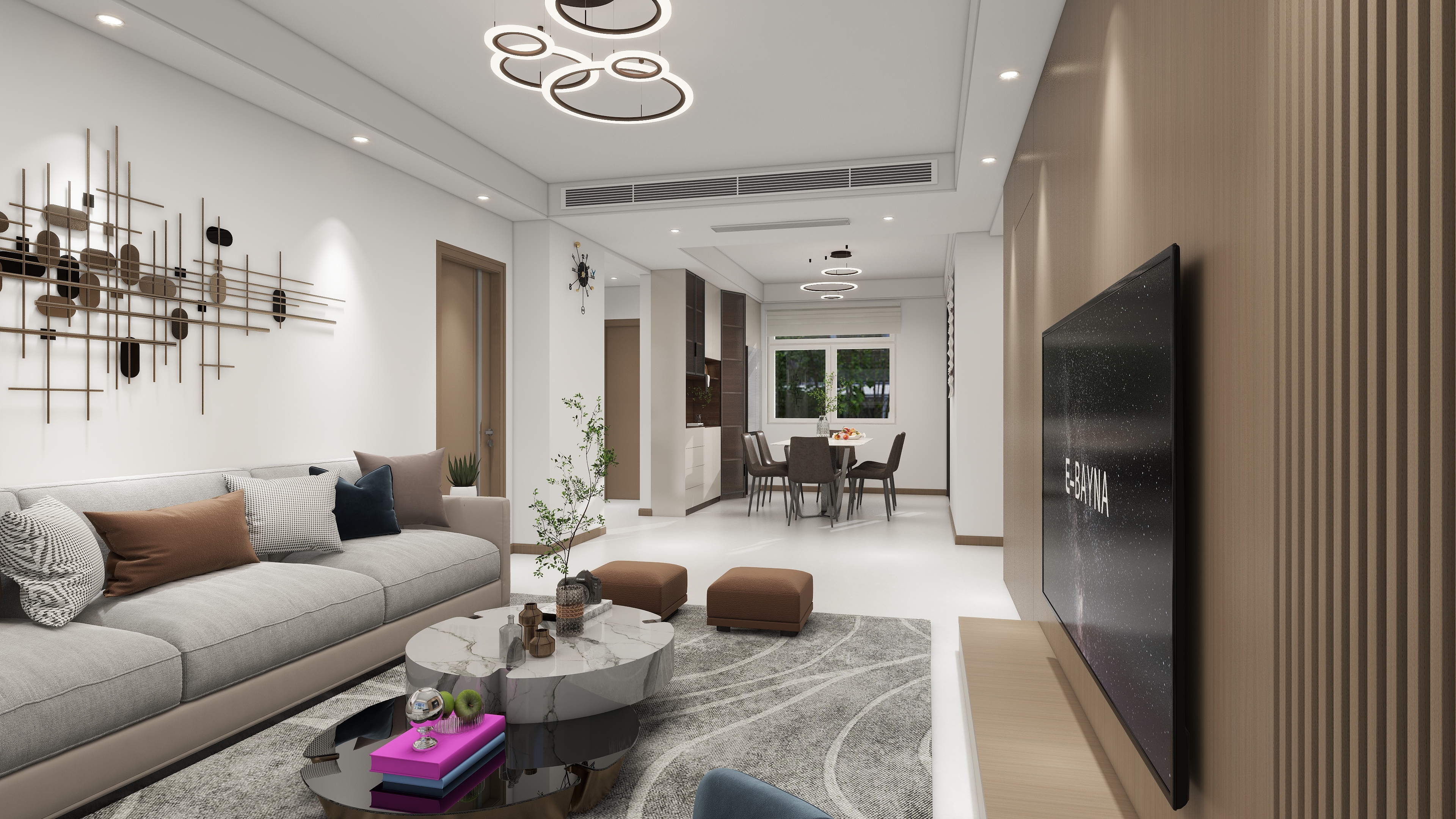 全案设计子龙工作室-吾悦广场121奶油风-装修设计方案