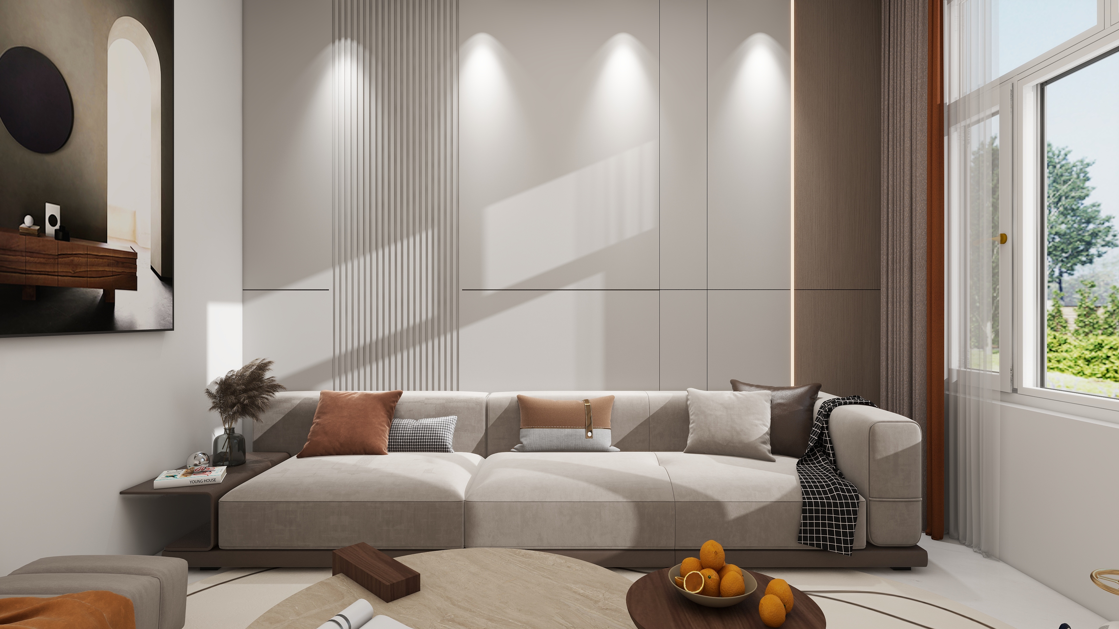 全案设计子龙工作室-别墅-现代风格-装修设计方案