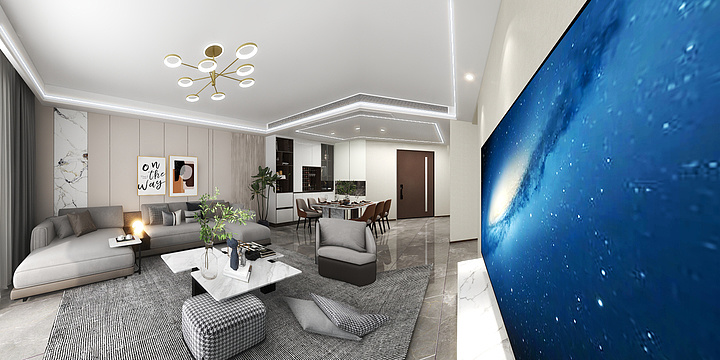 刘俊平-蓝城凤起晨鸣-装修设计方案