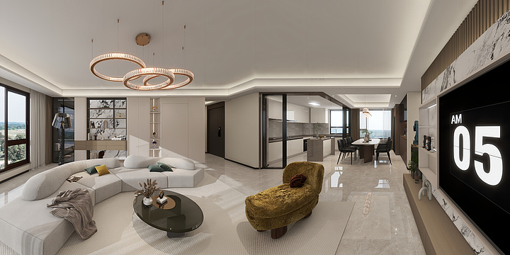 霜华-空间设计-龙湖学樘府175-装修设计方案