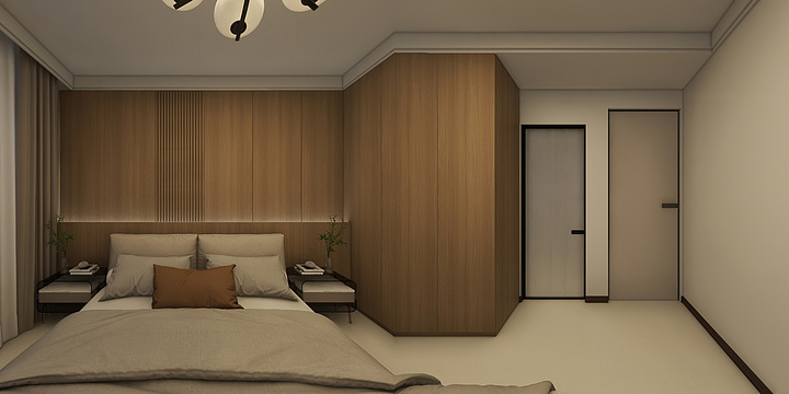 一滩泥-泽信3-2-402-装修设计方案