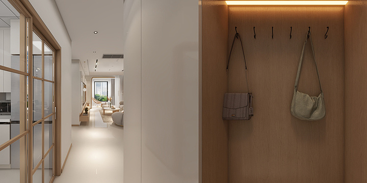 Forever永恒-海德公园80㎡3室-装修设计方案