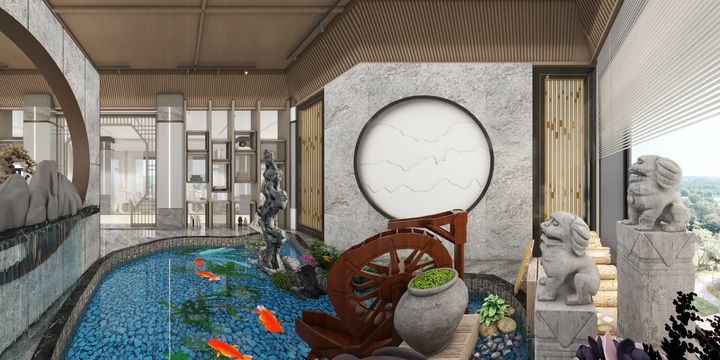 信诚美家-汽车站西办公室-装修设计方案