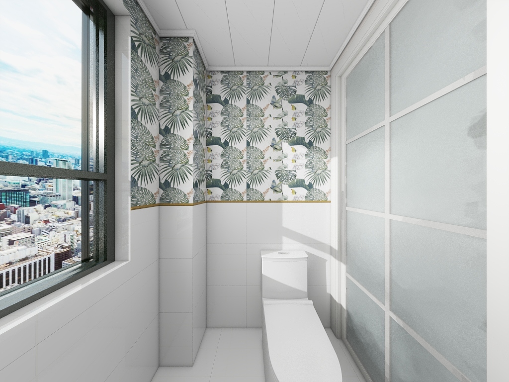 木克代斯-丽景天城6-2-2232平面布置图(1)-装修设计方案