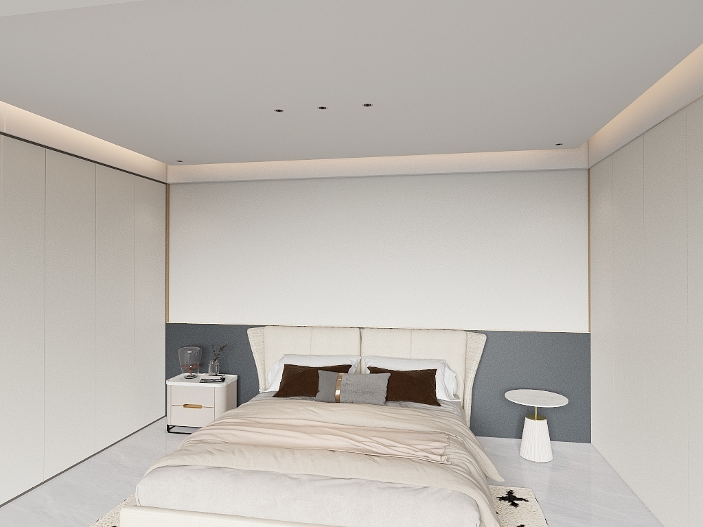 罗福居全案设计-二楼主卧-装修设计方案