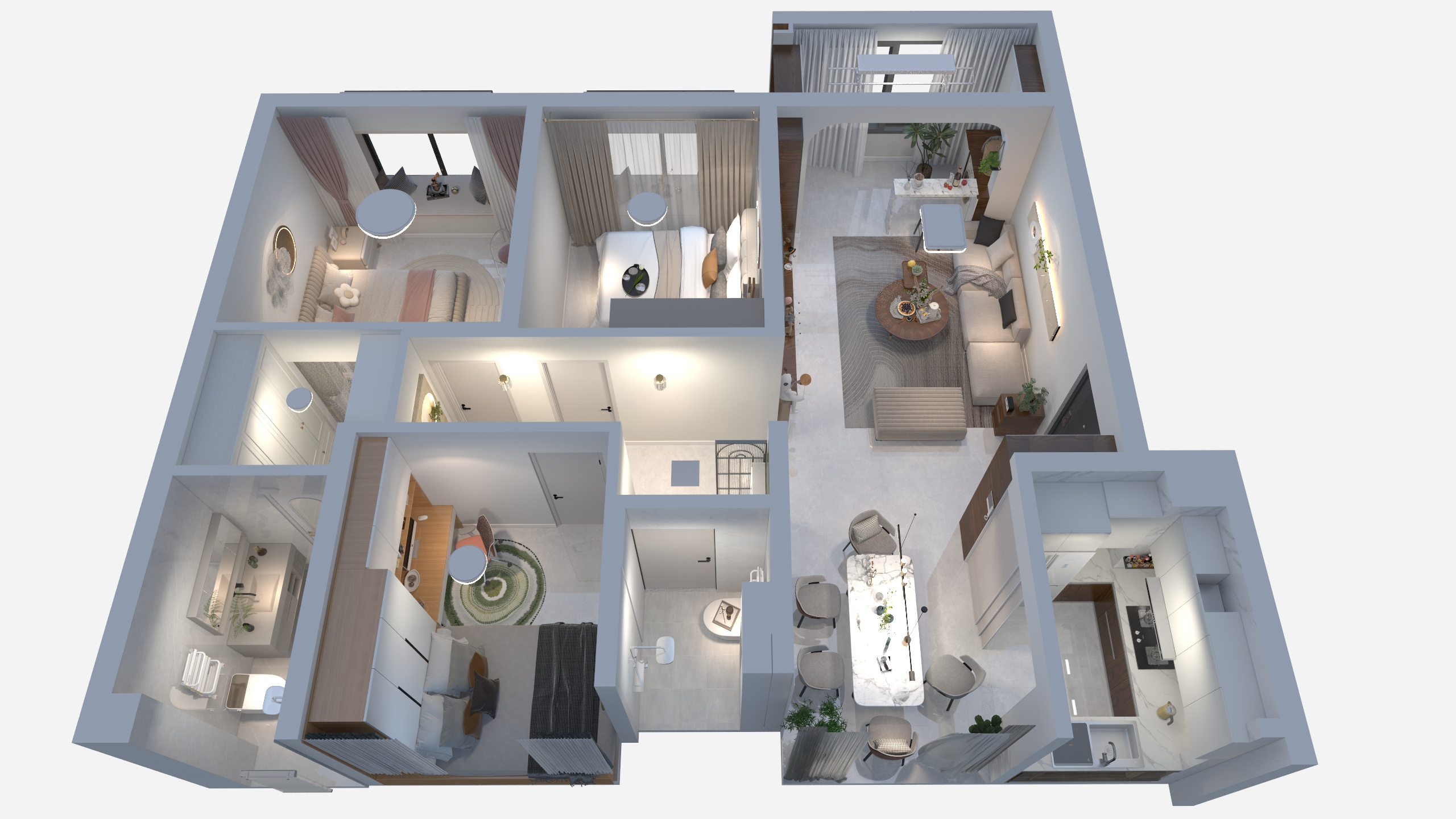 猫猫老师-保利10期    孙先生.dxf-装修设计方案