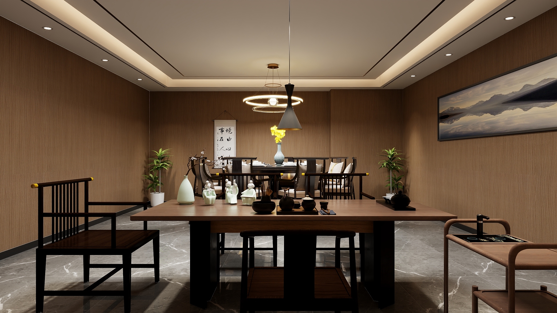 阿星RaSI-茶室1-装修设计方案