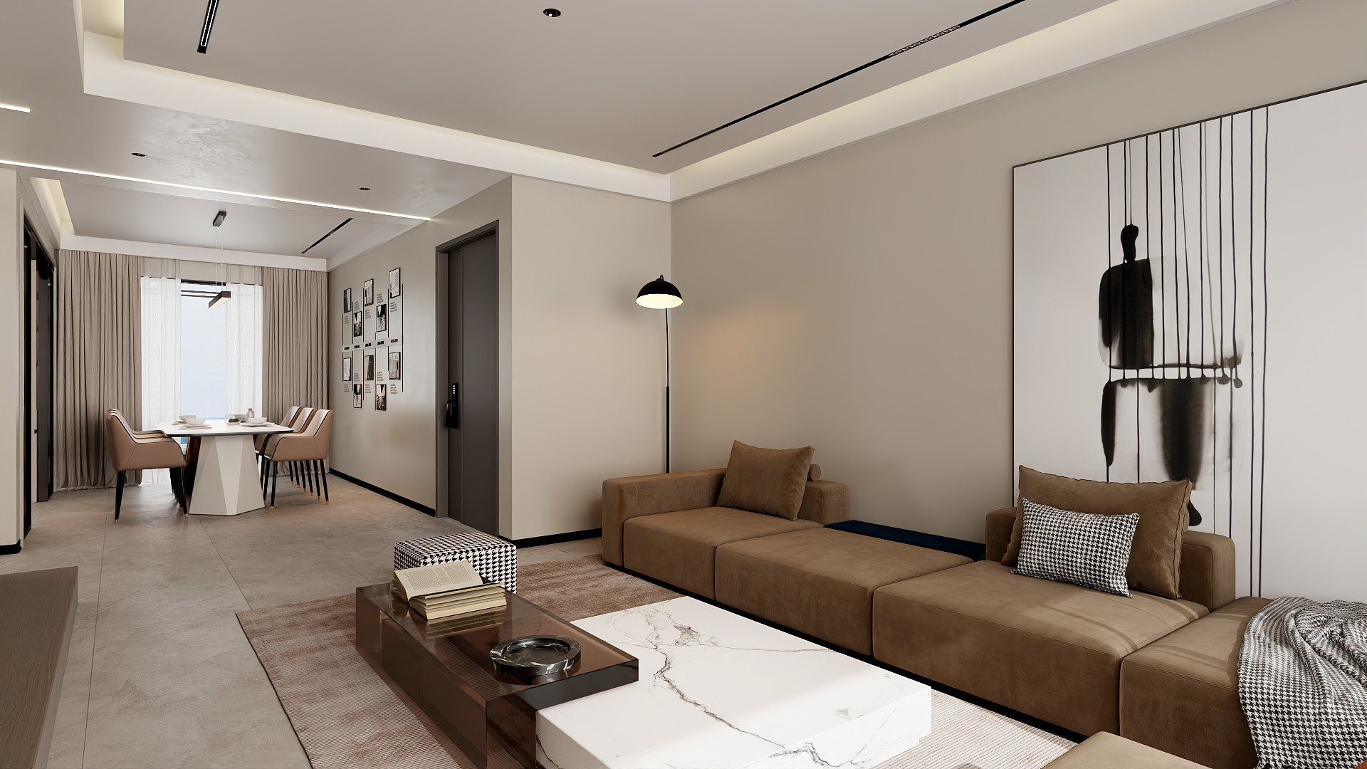 元舍空间设计吖-118㎡3室-装修设计方案