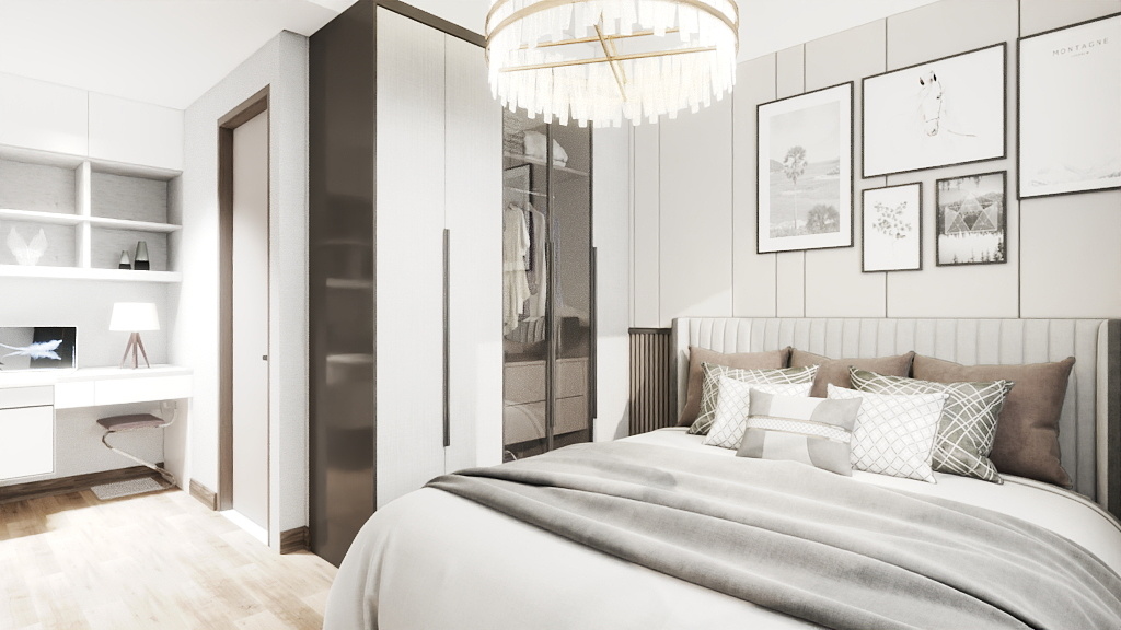 叫都叫不醒-万科金域蓝湾96㎡3室-装修设计方案