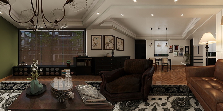 不吃炸鸡sZUl-时代港湾彭姐雅居-装修设计方案