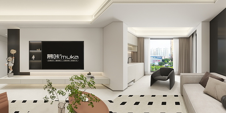 Milo设计师-悦江府北区705 初稿-装修设计方案