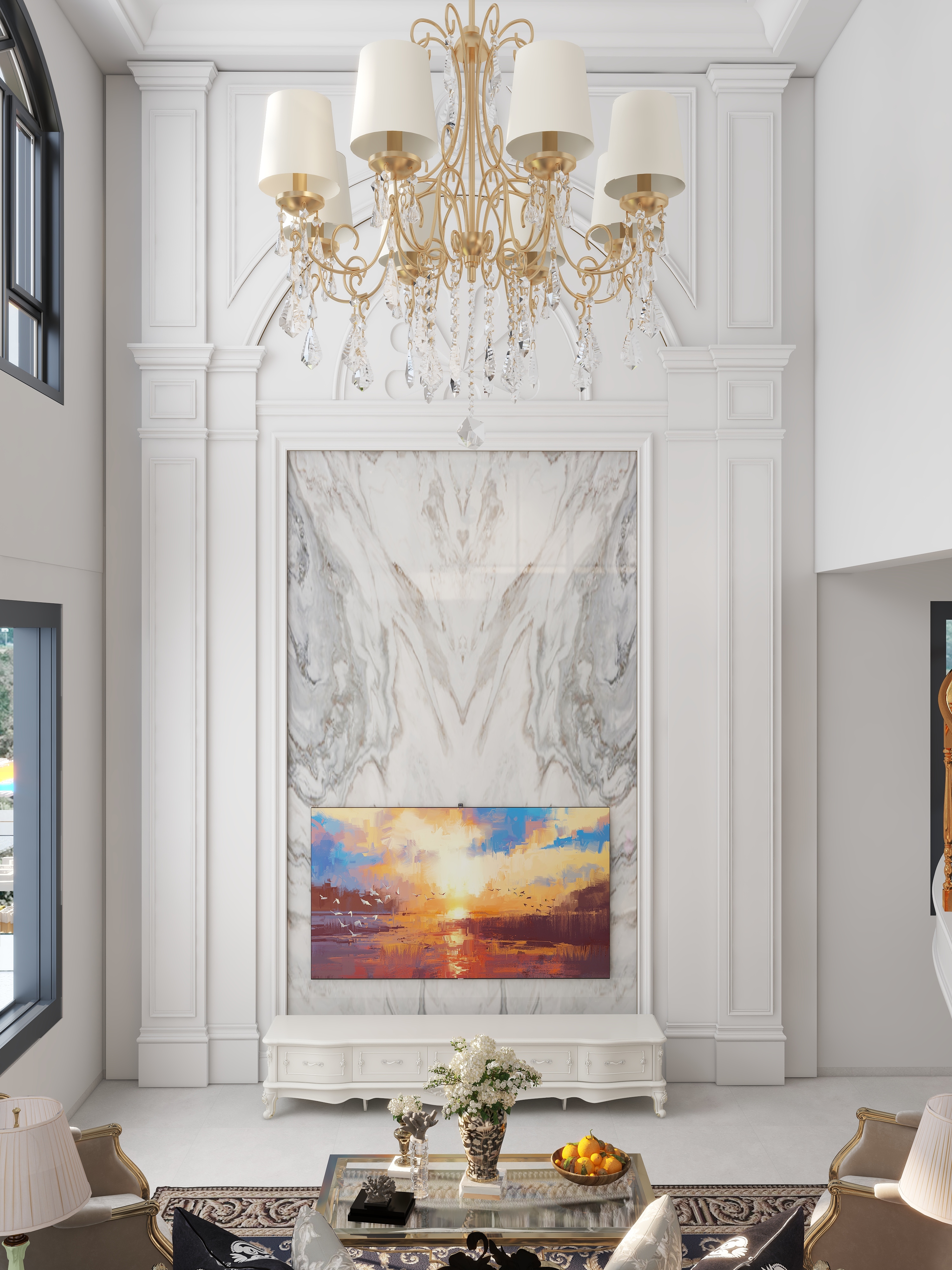 无敌数码暴龙战士-五沟欧式自建房装修效果图