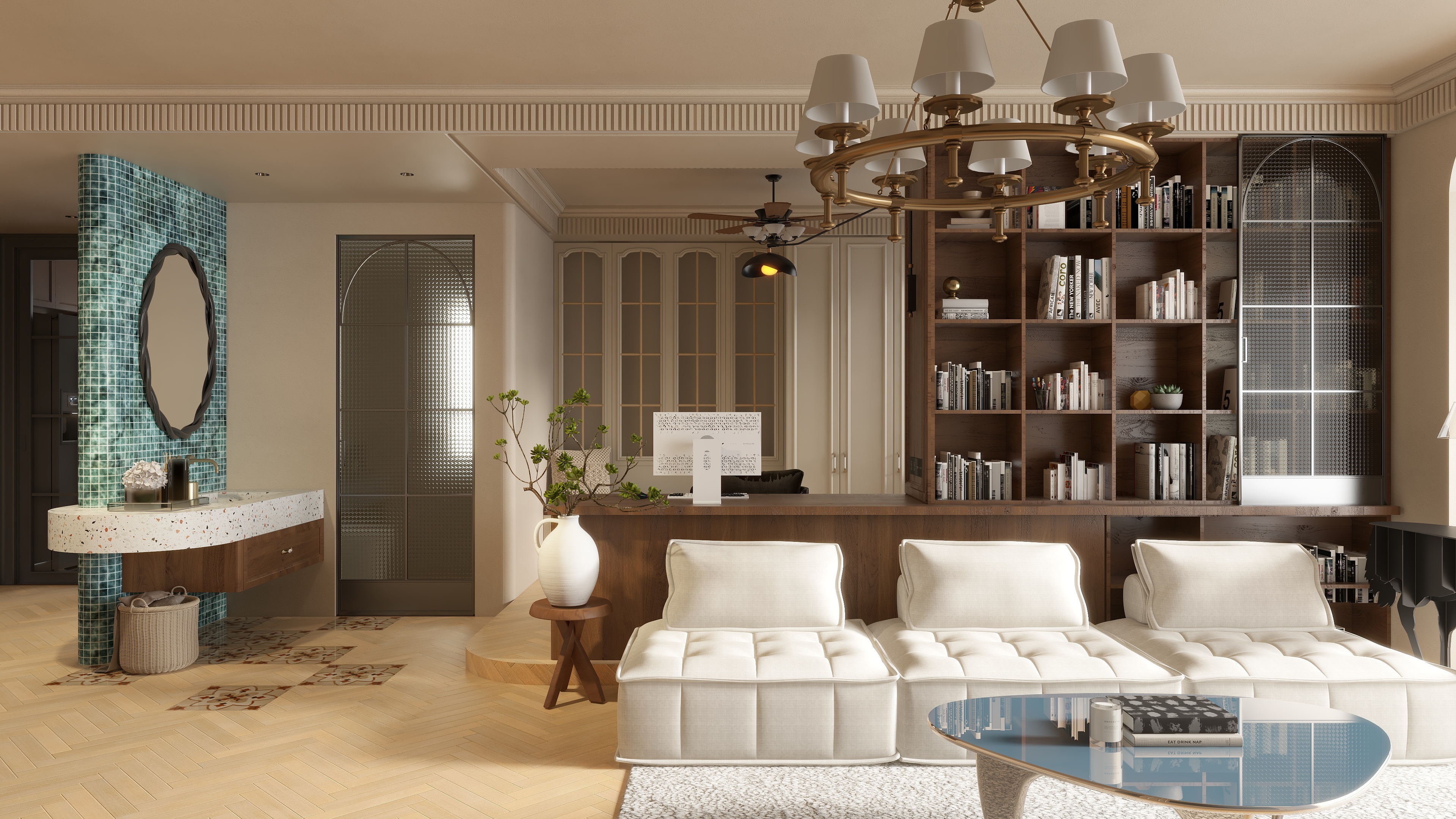 北图设计02-新 五岳二期17-1301(CAD原始平面图)-副本-装修设计方案