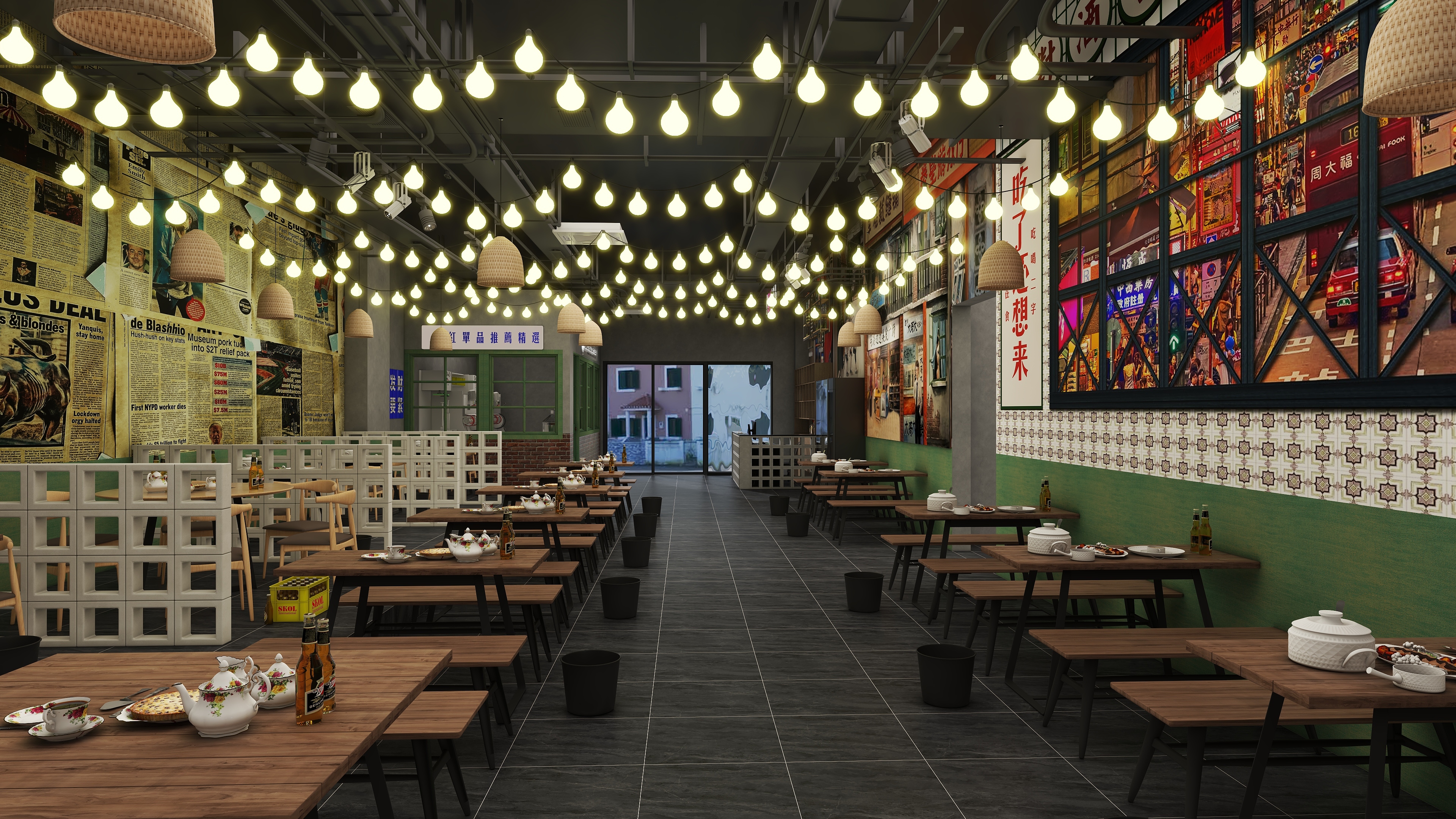 丁言乐-夜排档DYL-装修设计方案