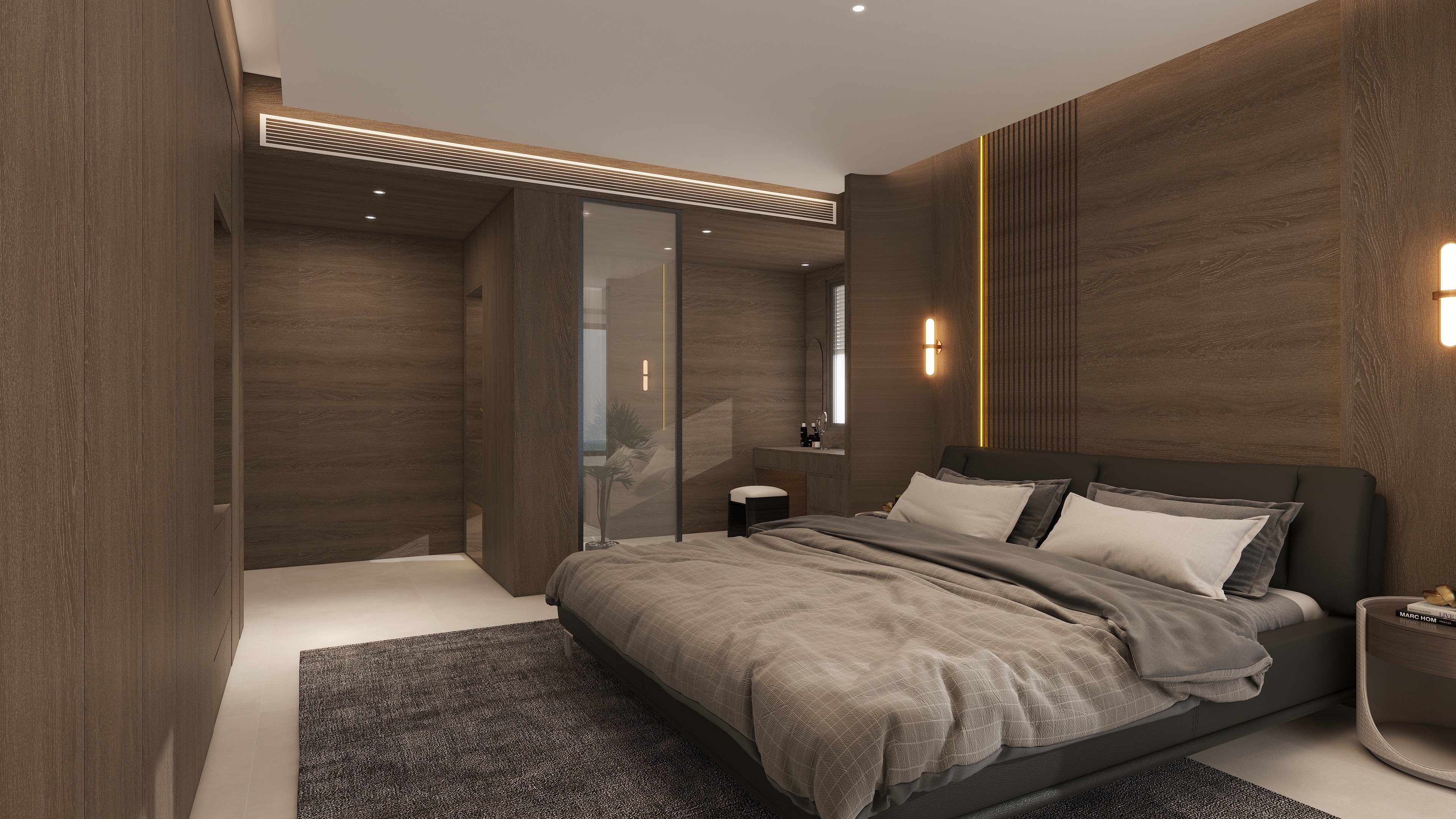 想想想画图-左岸慧晶182㎡4室装修效果图