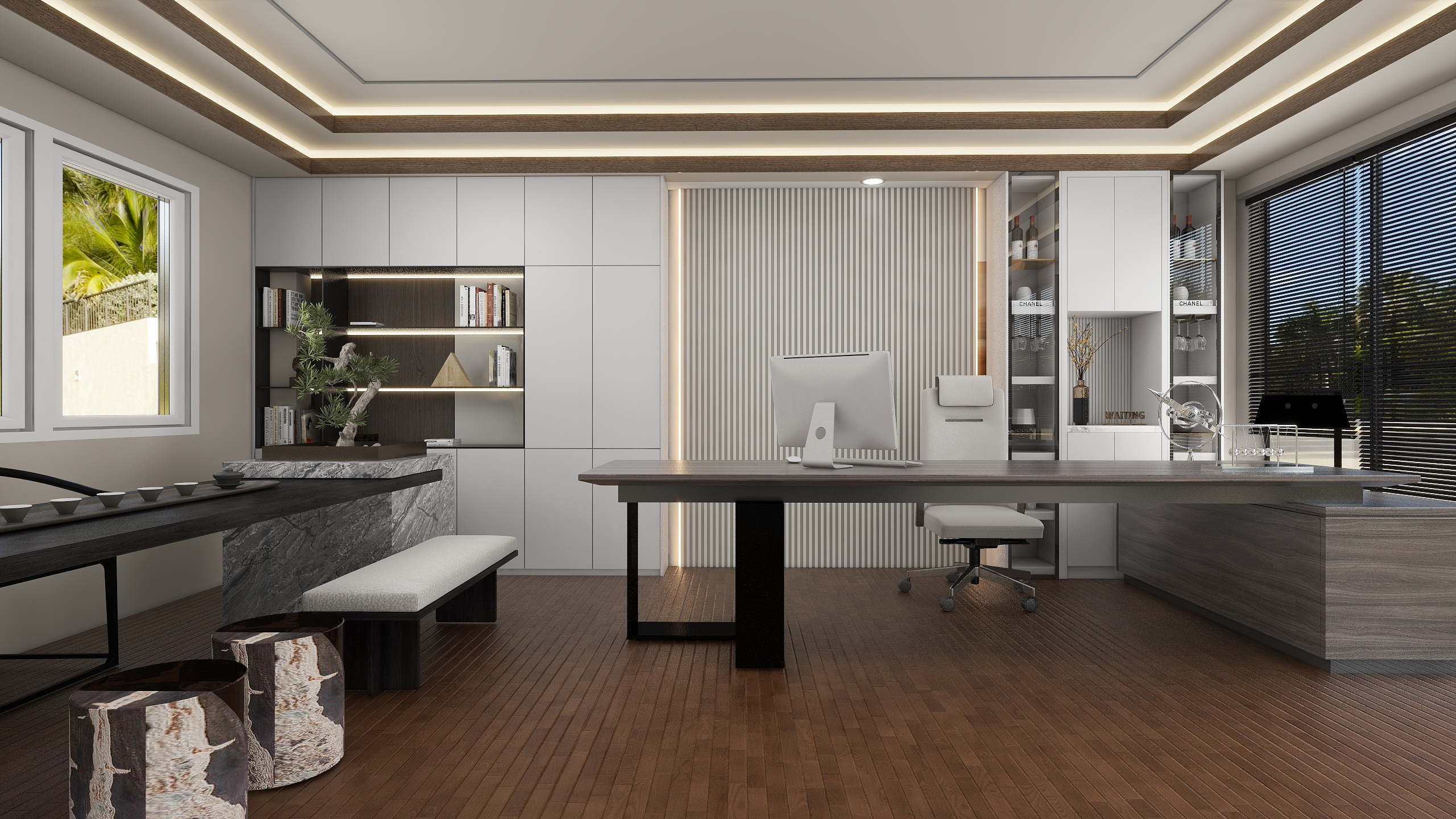 巾木设计工作室-办公室-装修设计方案