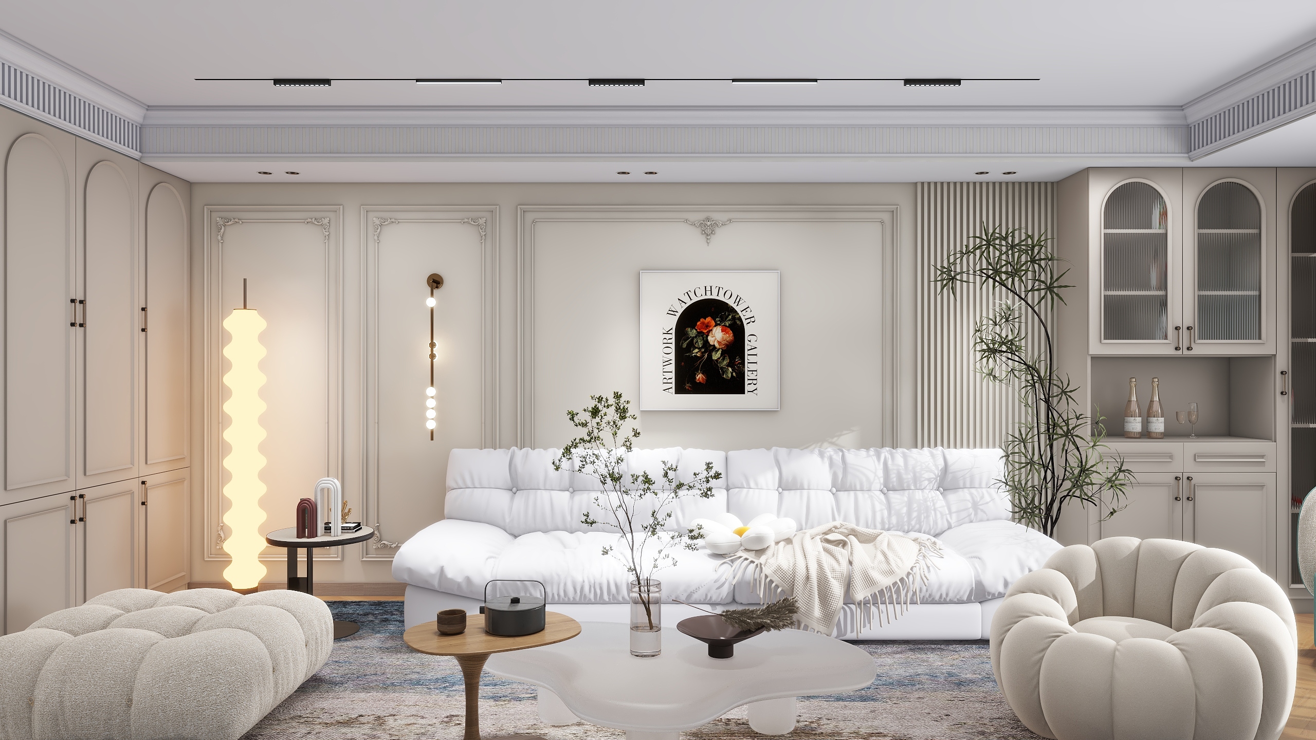 MBM空间设计-恒昌一品102㎡3室-装修设计方案